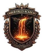 Ember Falls Academy crest